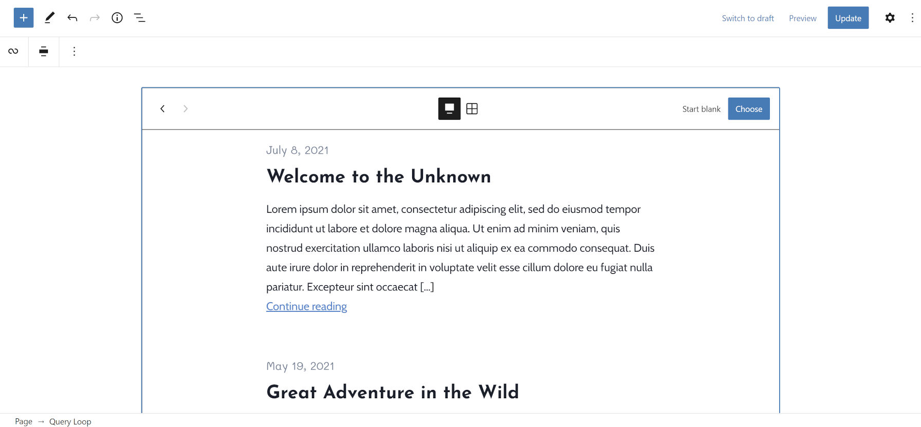 De hecho podemos mostrar cualquier custom post type (entradas, páginas . Query Loop The Ins And Outs Of One Of Wordpress 5 8 S Most Powerful Features Wp Tavern