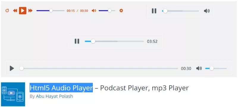 You can use it to display and play audio on your website . Best Free WordPress Audio Player Plugins: 9 Options to Help Embed Musics on Your Website ...