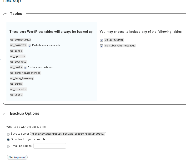 Wp database backup · 7. How To Backup Wordpress Before Upgrading Or Making Other Changes Wpxpress