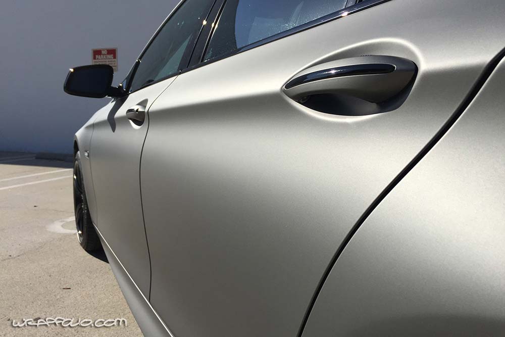 Matte Metallic Gunmetal 5 Series Wrap Wrapfolio