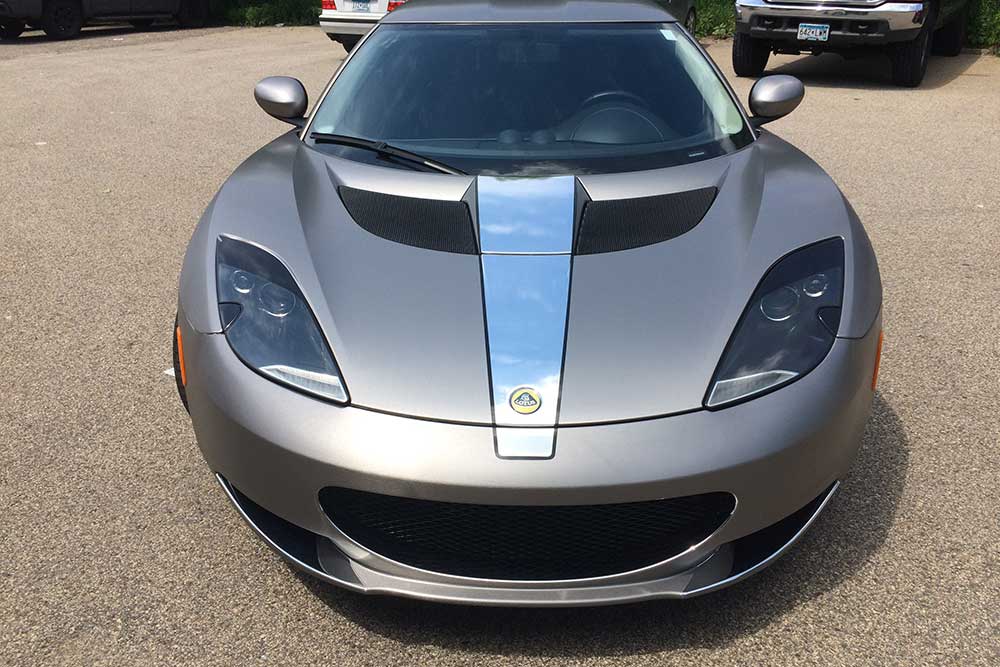 Brushed Titanium Lotus Evora Wrapfolio