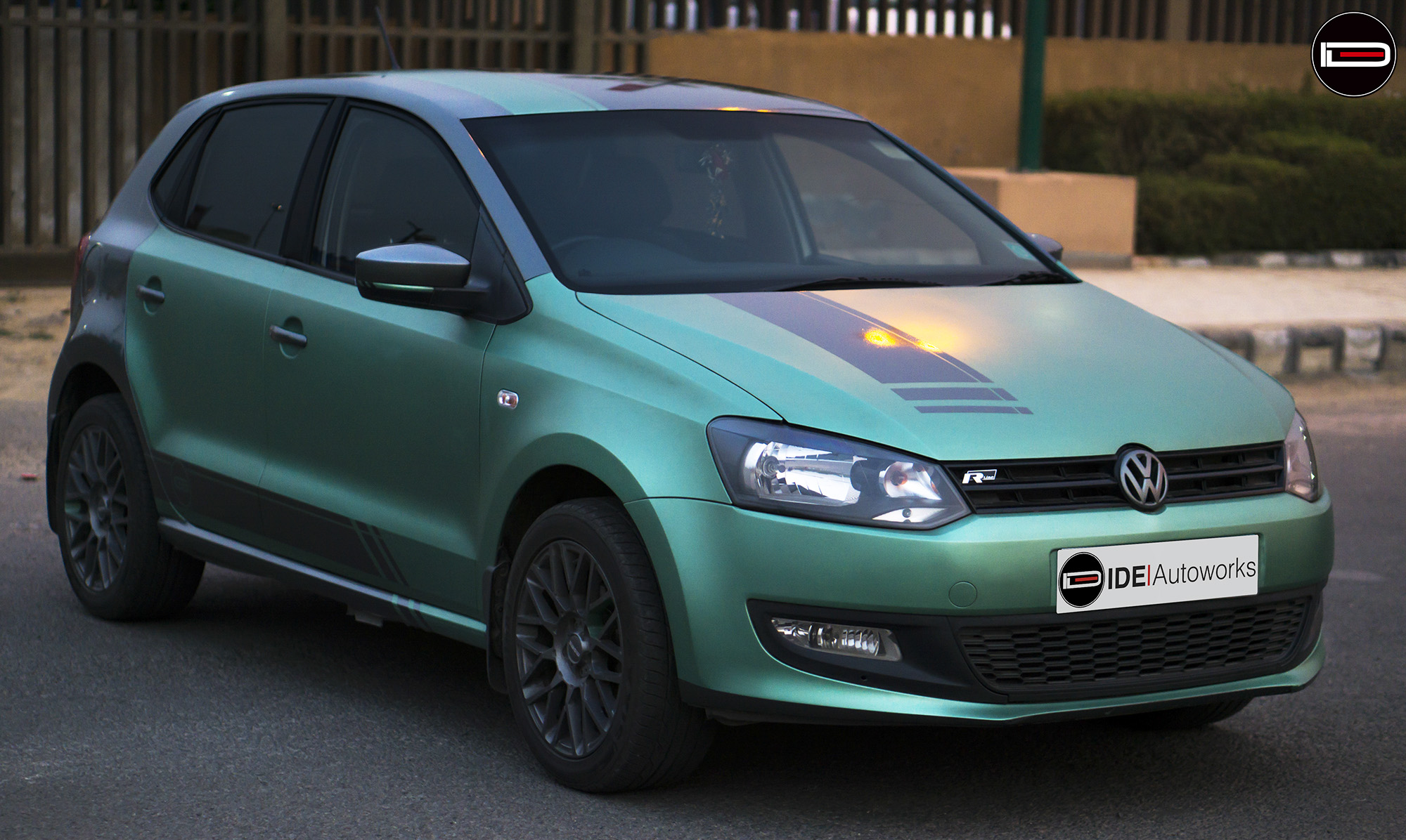 Volkswagen polo green