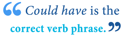Find 47 ways to say could, along with antonyms, related words, and example sentences at thesaurus.com, the world's most trusted free thesaurus. Could Of Or Could Have Which Is Correct Writing Explained