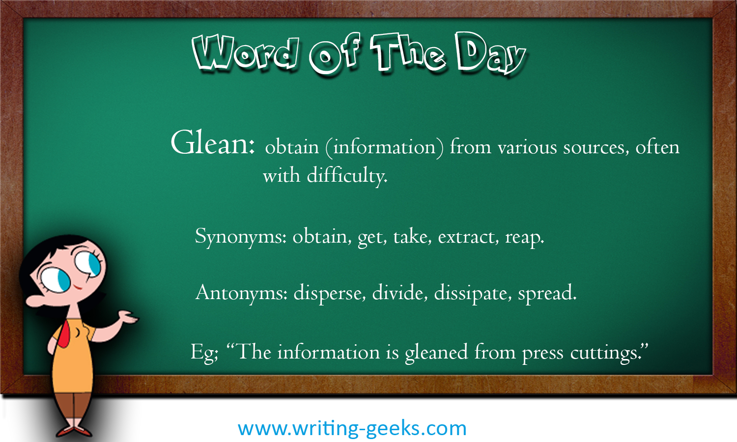 Glean Writing Geeks
