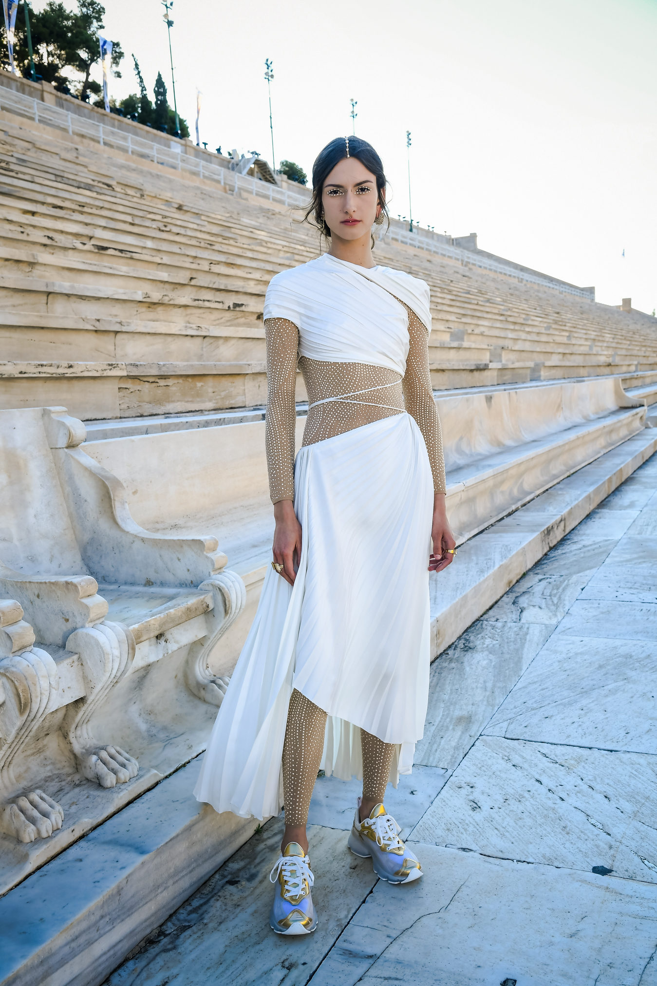 French fashion powerhouse presented its 2022 cruise collection inspired by ancient greek art and culture, live at the panathenaic stadium in . Dior Sets Olympic Mood For Cruise Show In Greece Wwd