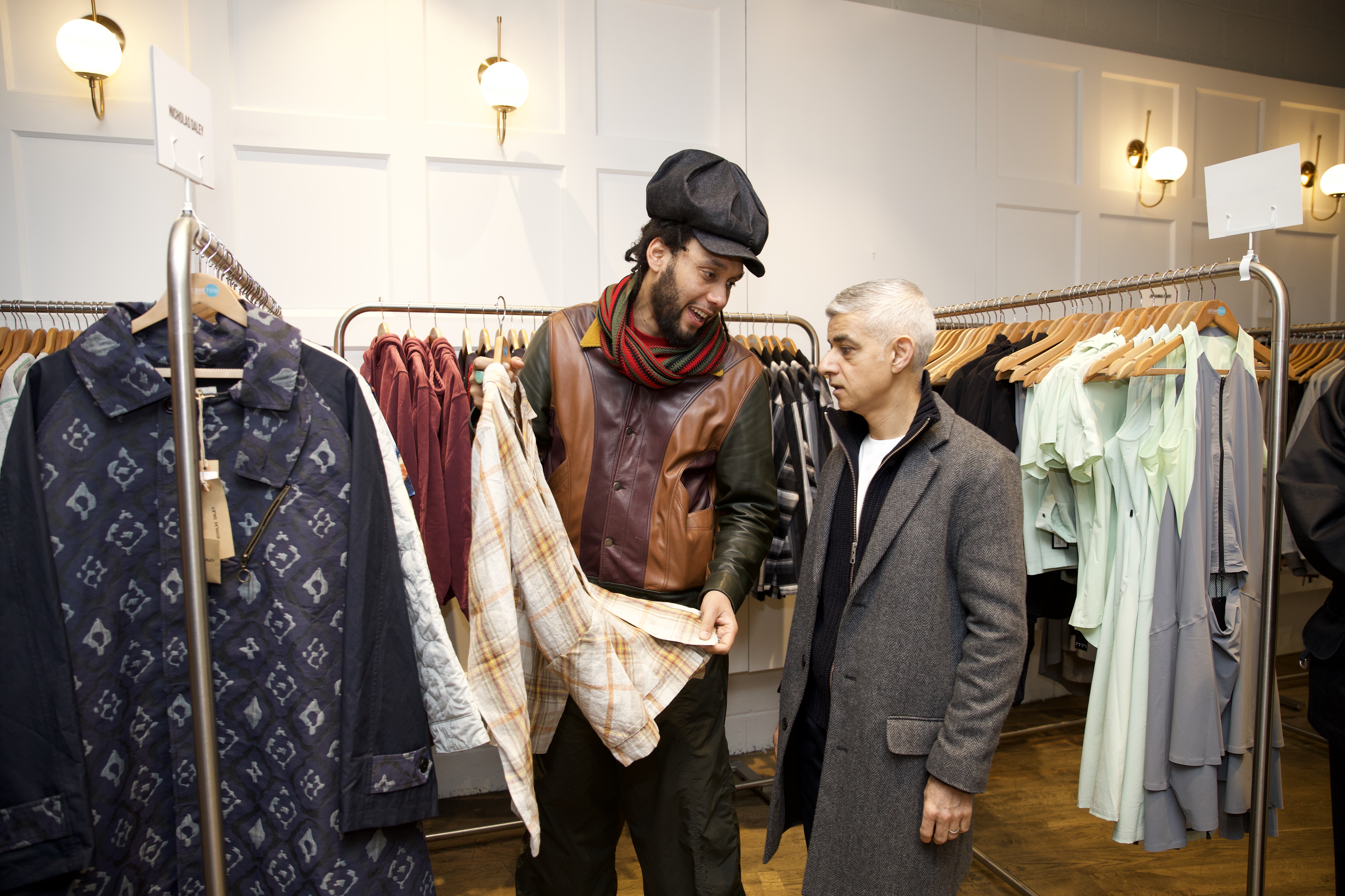London’s Mayor Opens London Fashion Week Store