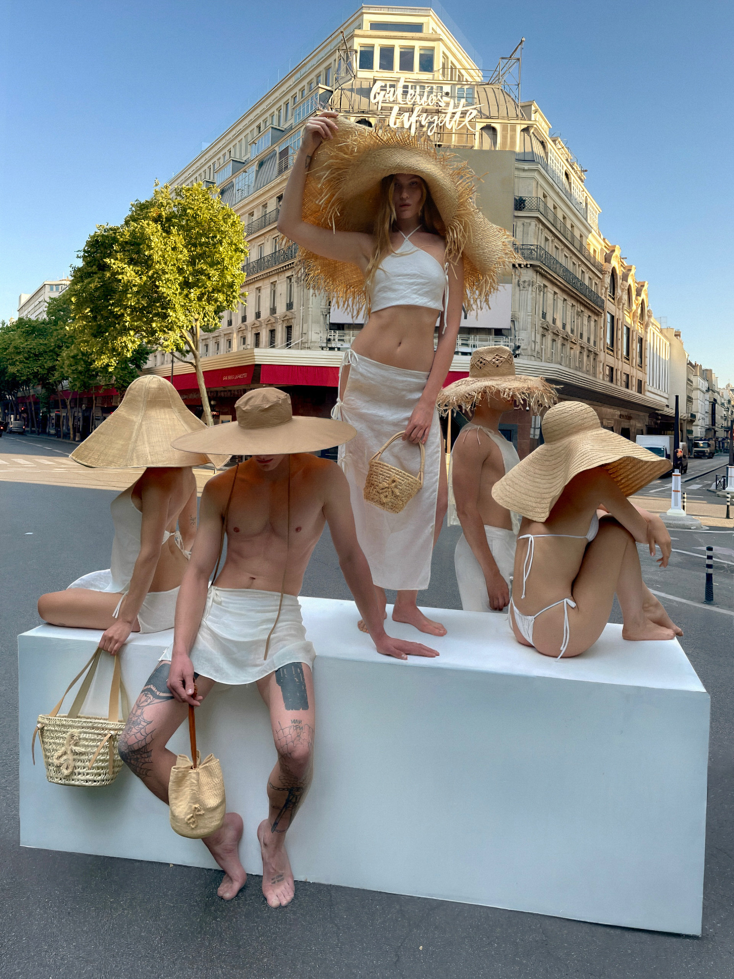 EXCLUSIVE: Ruslan Baginskiy Takes Over Galeries Lafayette Windows
