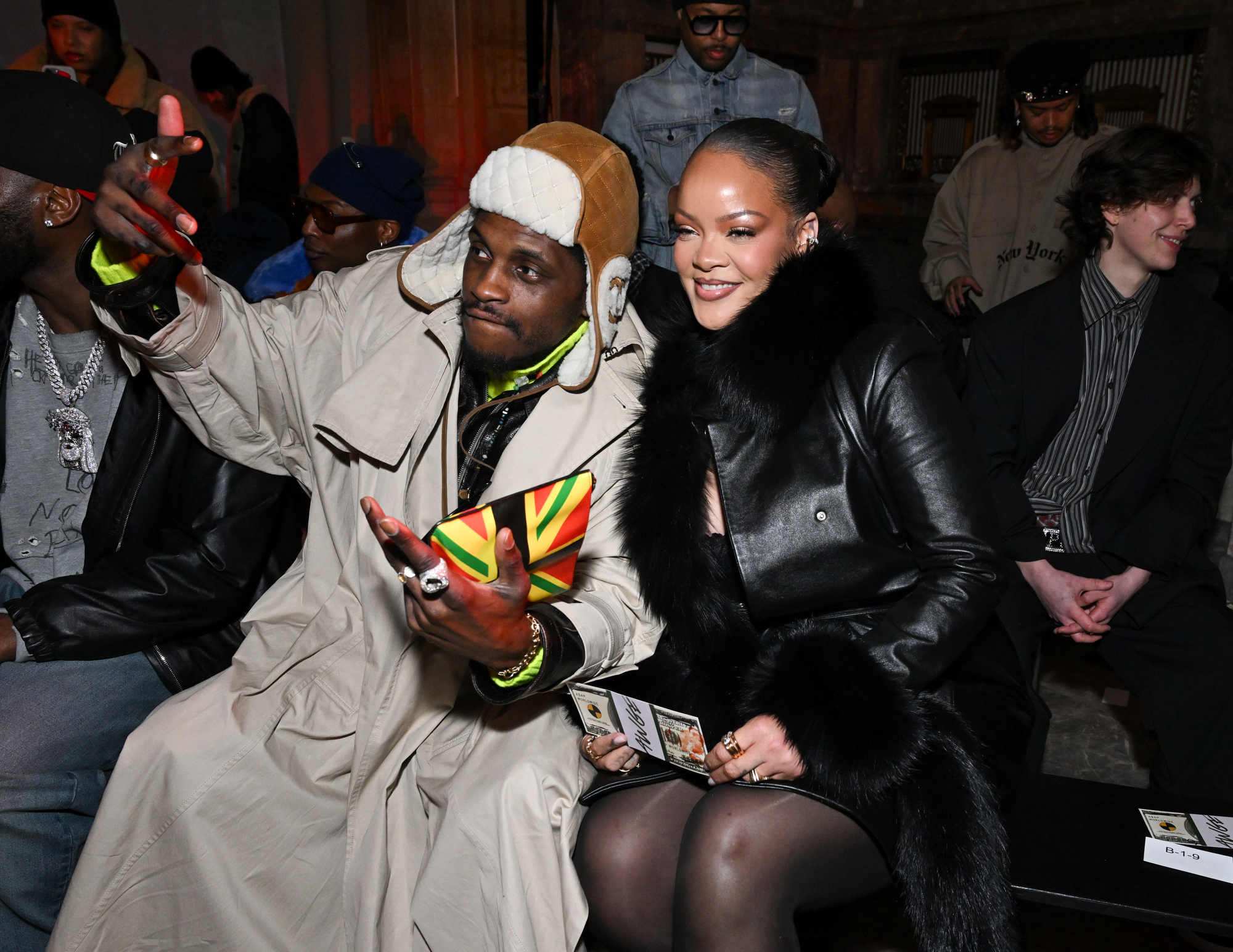 Celebrities at AWGE Fall 2026: Rihanna, A$AP Nast and More