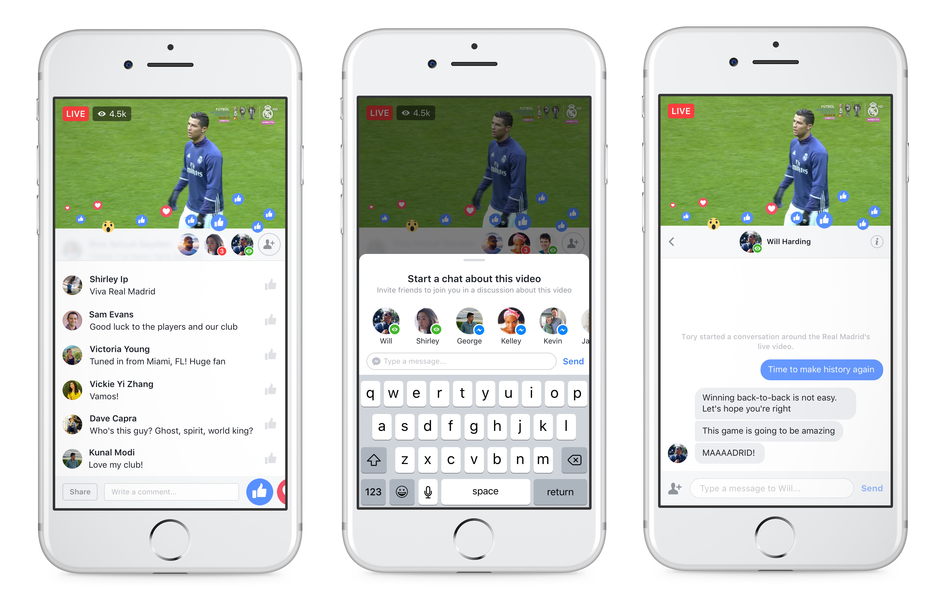 Facebook Live เพิ่มฟีเจอร์ใหม่ Live Chat with Friends แชทส่วนตัว ชวน