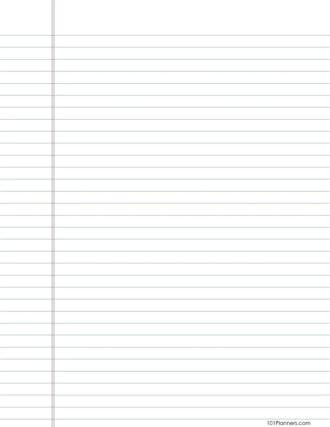 free printable lined paper many templates are available
