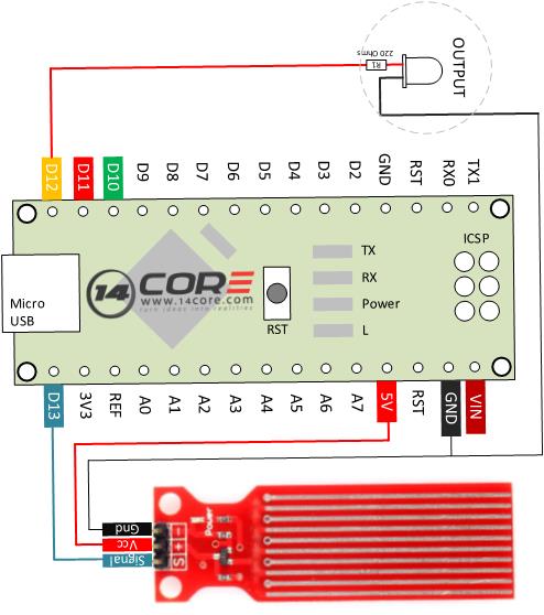 Arduino Nano Wiring Diagram