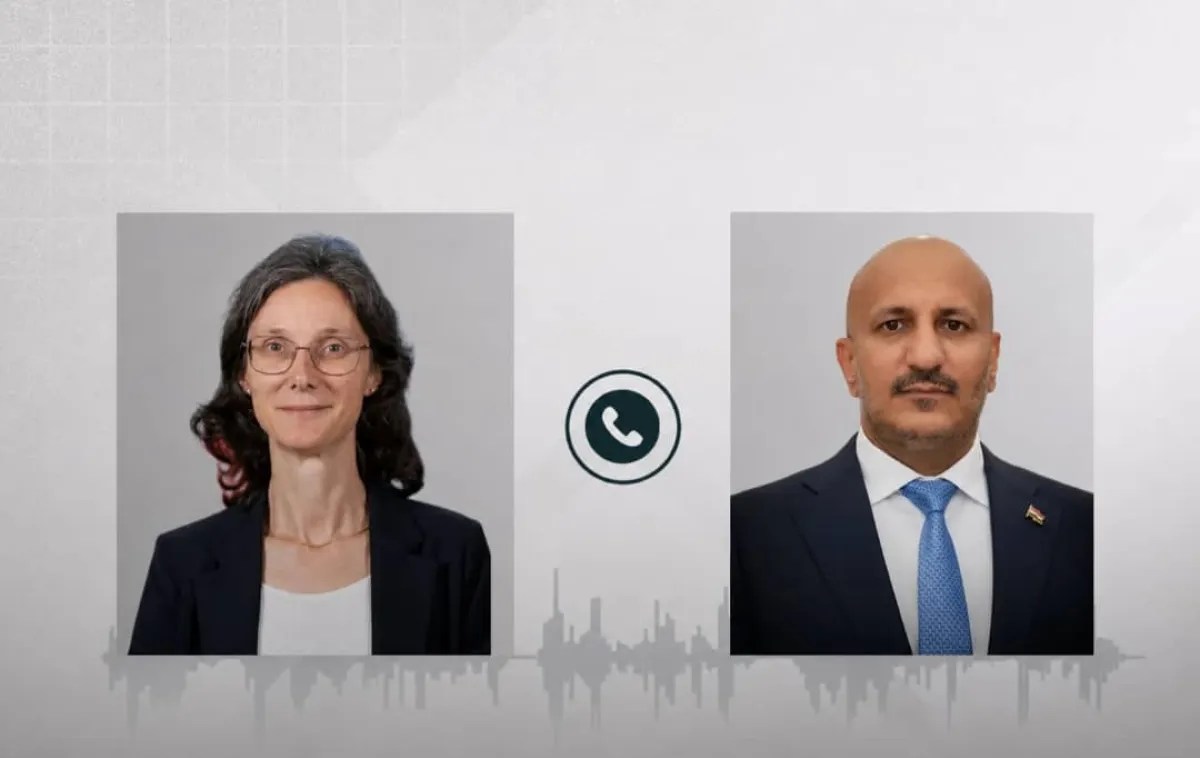 الفريق طارق صالح يلتقي السفيرة الفرنسية