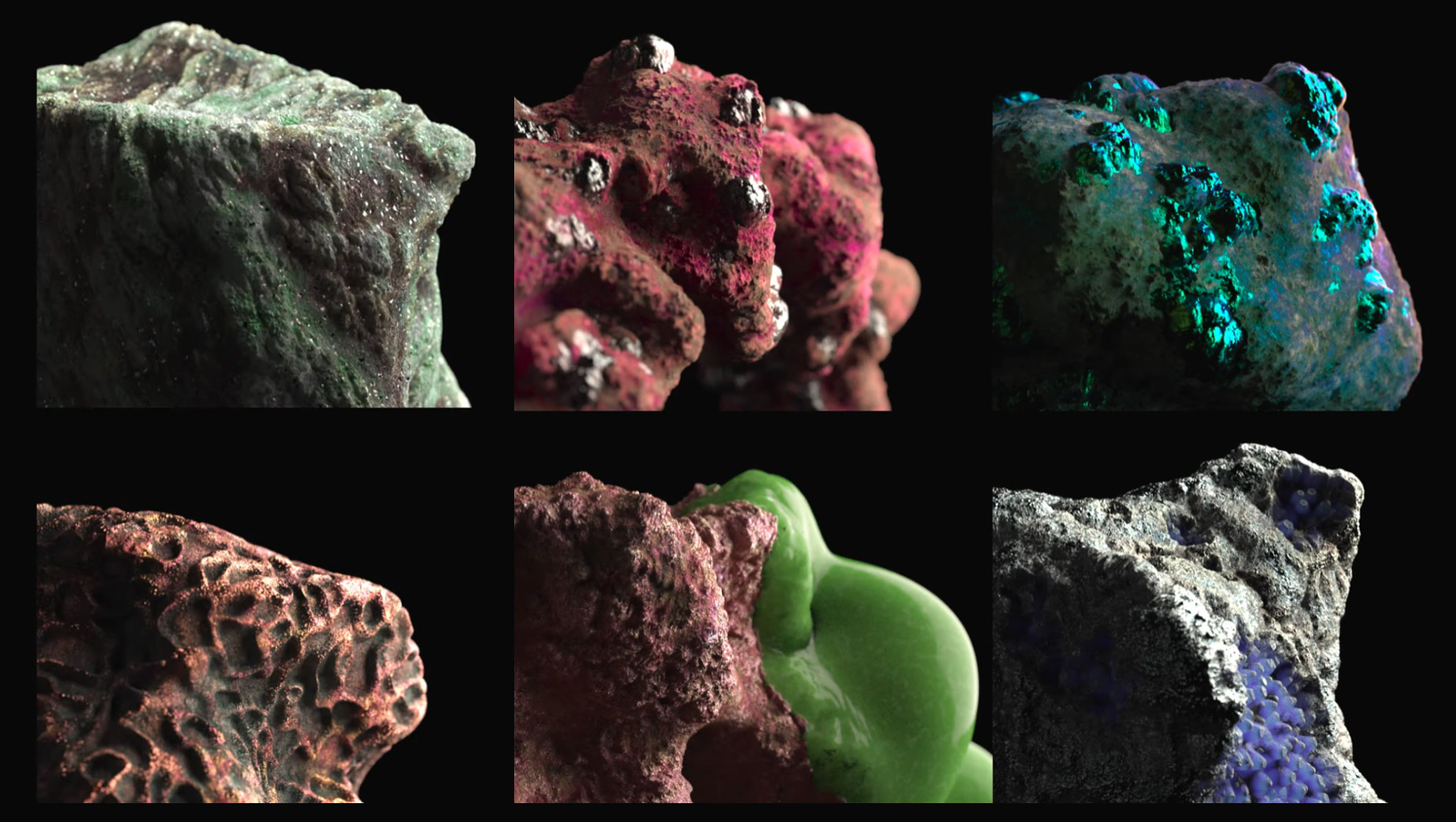 Procedural Alien Rocks Tutorial - 3DArt