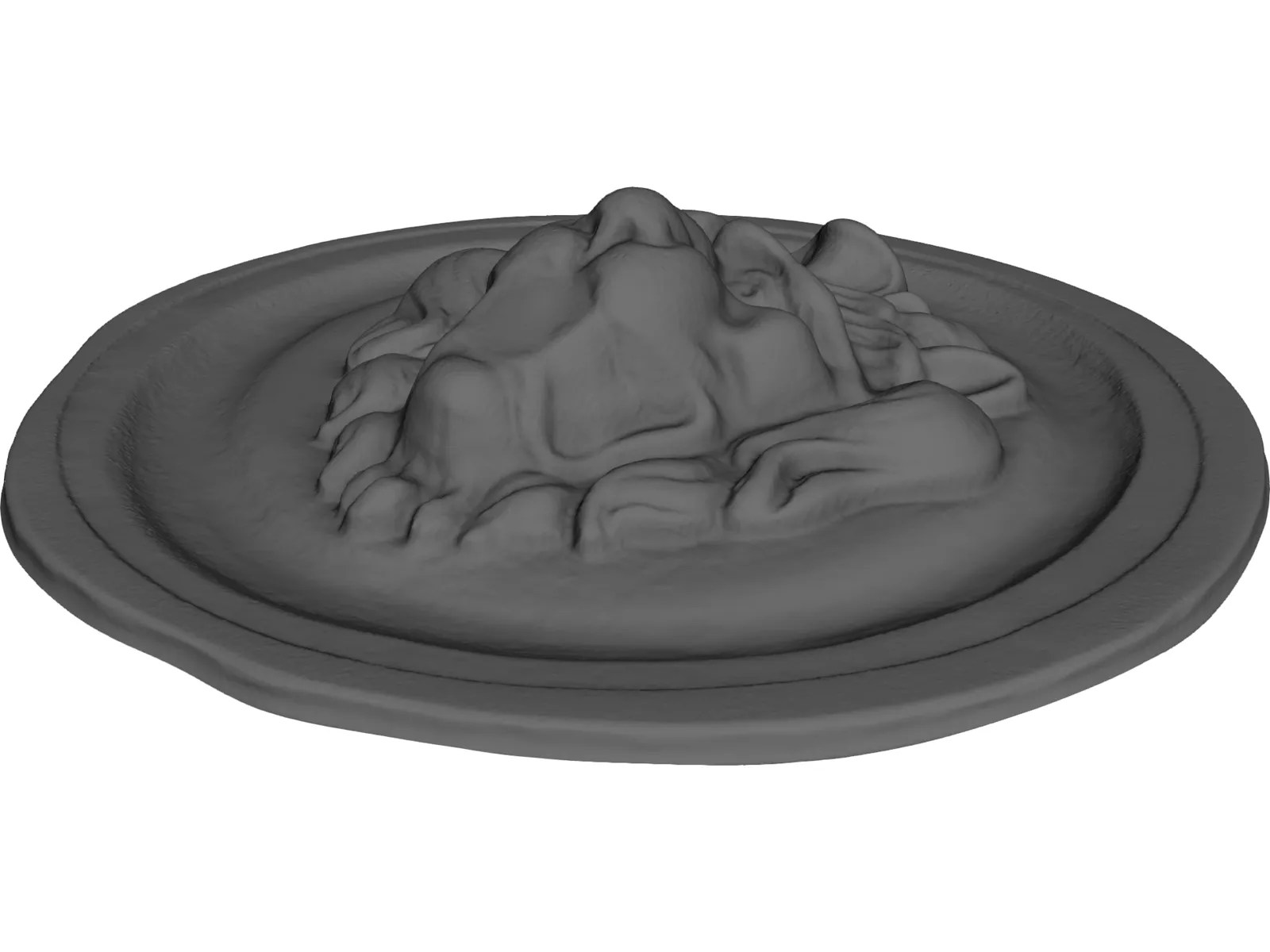 Lion Sculpture 3d Model 3d Cad Browser