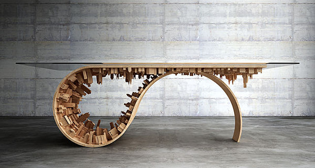 City Themed Coffee Table Designporn