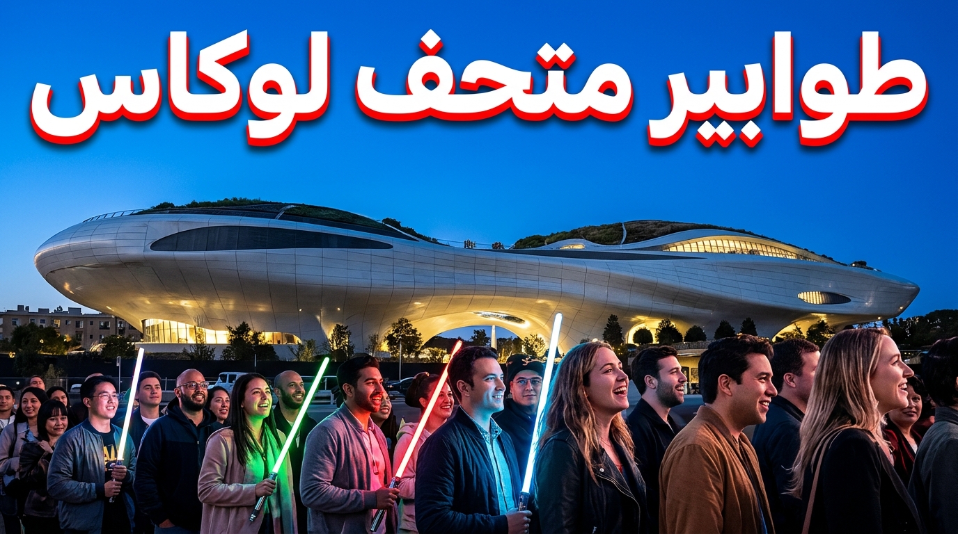 طوابير تمتد لأمييال.. لماذا يصطف عشاق &ldquo;حرب النجوم&rdquo; لزيارة متحف لوكاس الجديد؟