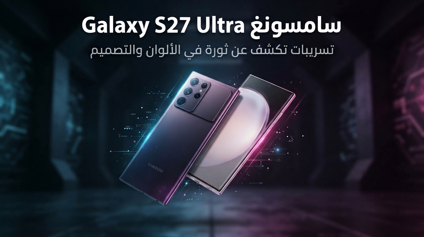تسريبات جديدة: &ldquo;سامسونغ&rdquo; قد تطرح Galaxy S27 Ultra بلونين جديدين كلياً