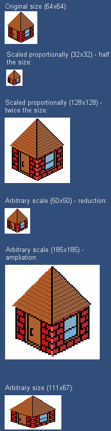 This implements the scale2x/eagle engine type of pixel scaling algorithm. Unity3D: Scaling Pixel Art - a tutorial | 41 Post