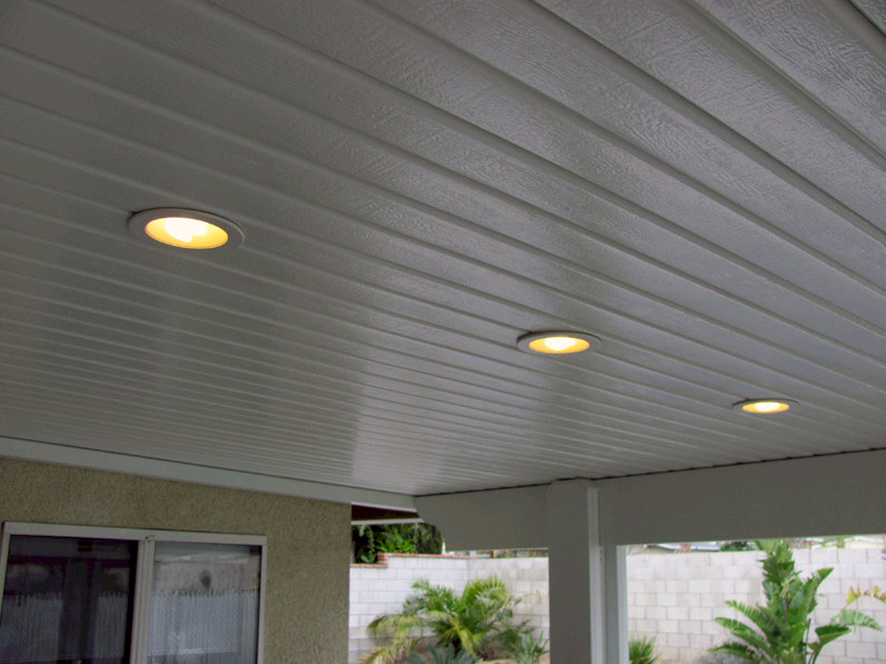 Having retractable awnings around your home is a great way to provide yourself with some shade when you want it and sunlight when you don't. Recessed Lighting for Alumawood Patio Covers | AAA Sun Control