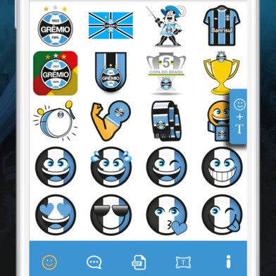 Gremio Lanca Emojis Personalizados Para Seus Torcedores Abc Da Comunicacao