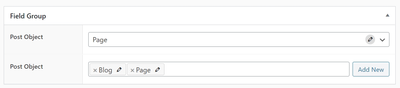 My posts in particular contain acf fields. Post Object Acf Extended