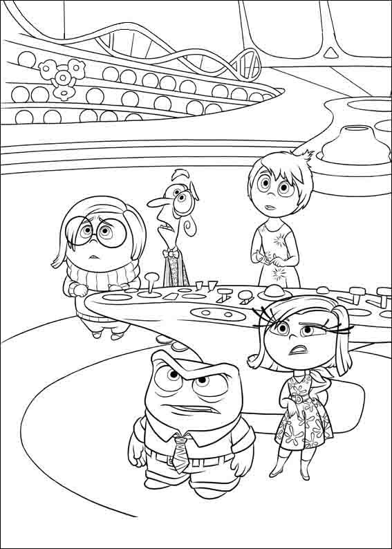 Hang around with this mischievous monkey blast off into outer space to explore new frontiers. Free Printable Coloring Pages Inside Out 9