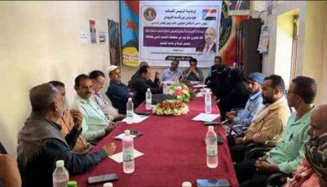 تعزيز التعاون المشترك بين انتقالي الضالع ومنظمات المجتمع المدني بالمحافظة 