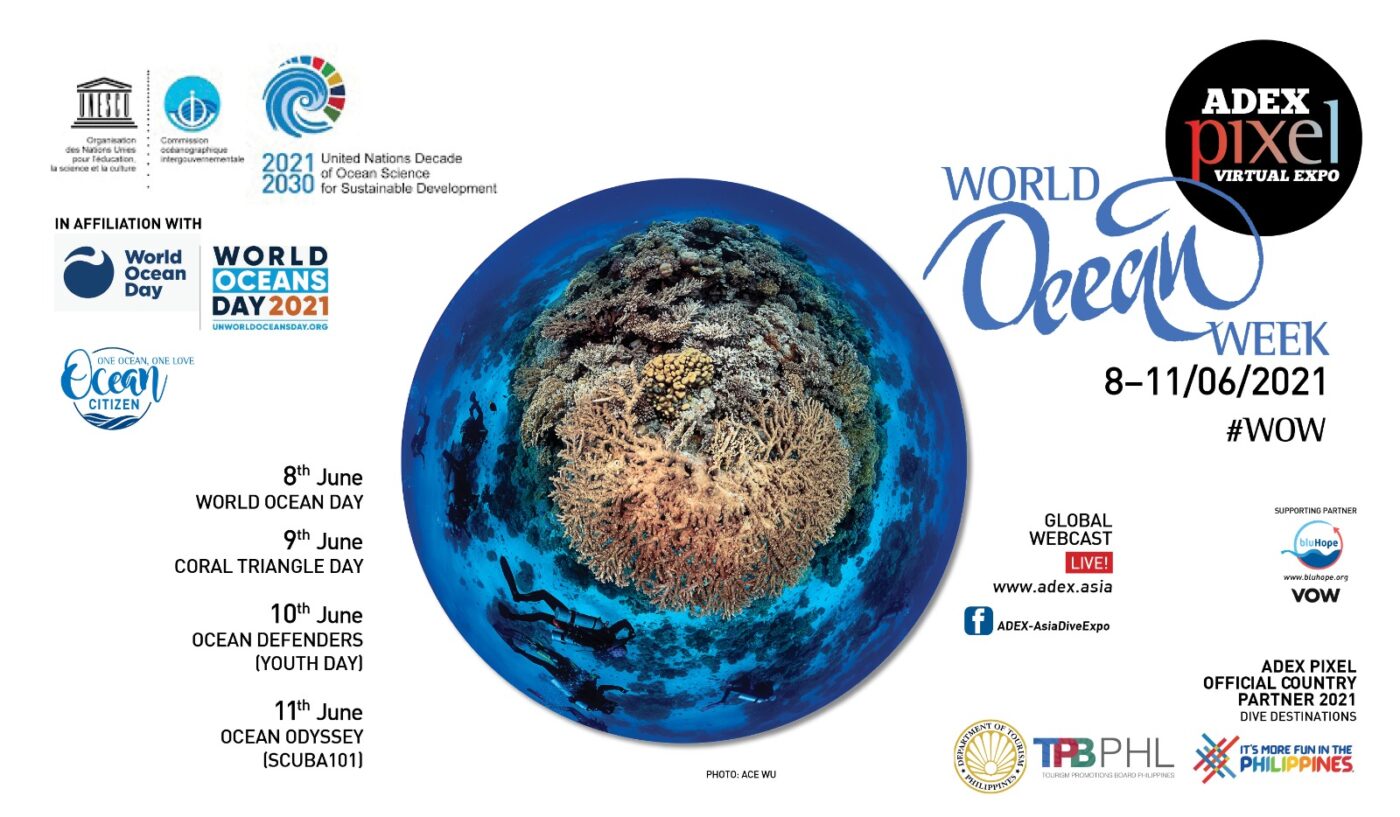 Dramaqu , drakorindo, kdramaindo, narashika. Adex Wow World Ocean Week 2021 Asia Dive Expo