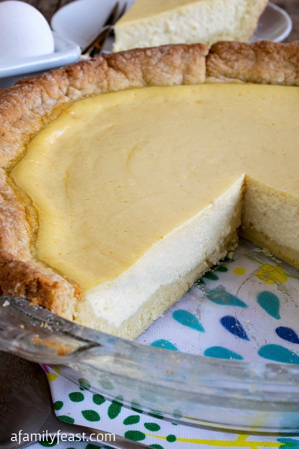 This is a versatile pie; Italian Ricotta Pie A Family Feast
