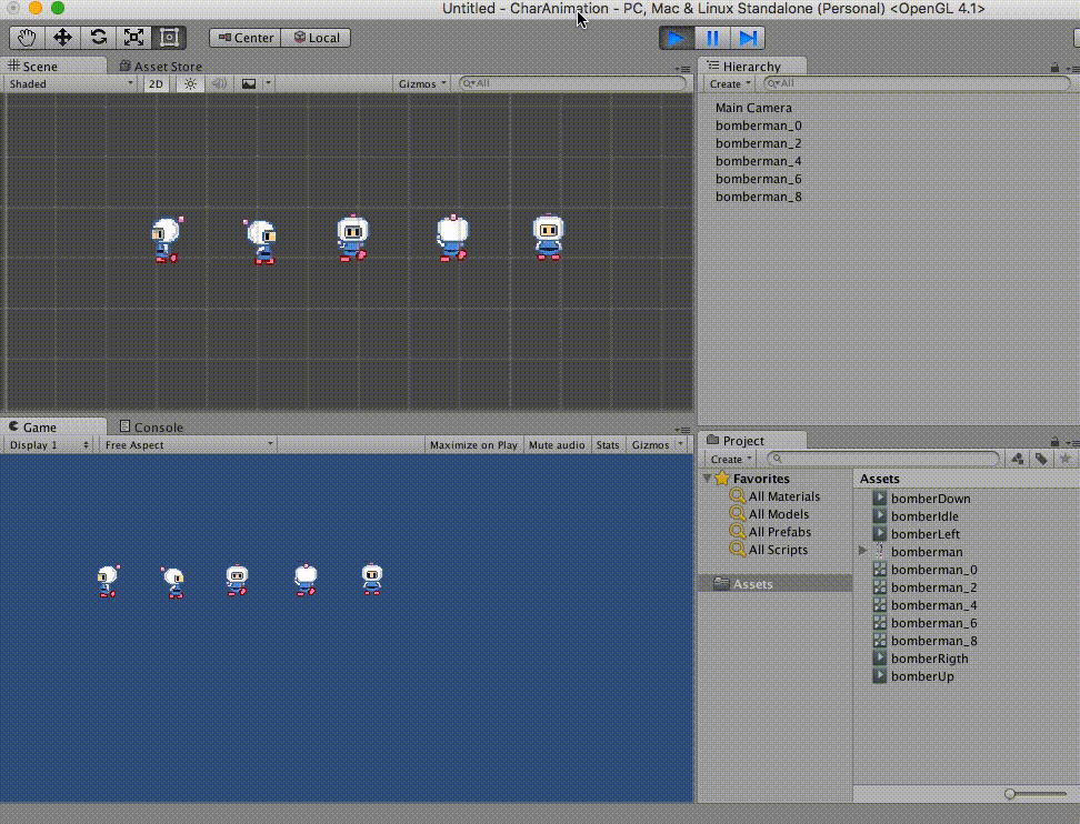 [Unity3D] Sprite Animations while (true) { }