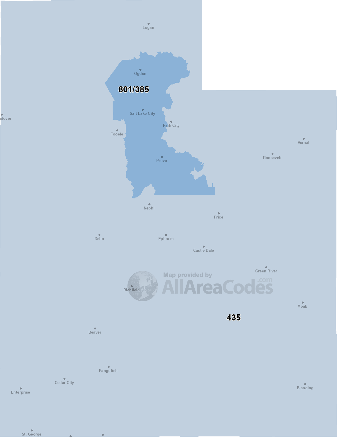 Everyone knows the zip code 90210—but what about these other notable codes around the country? Utah area codes - Map, list, and phone lookup