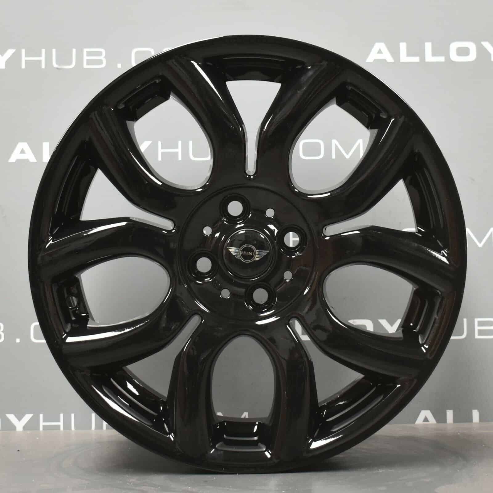 Michelin, yokohama, pirelli winter or all weather . Genuine Mini Cooper S R50 R53 R56 R97 Flame Spoke 17 Inch Alloy Wheels With Gloss Black Finish 36116775685 Alloy Hub