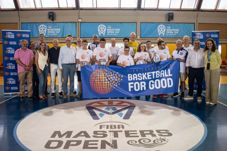 ΕΟΚ και FIBA Foundation: Δράση συμπερίληψης στο Λουτράκι στο πλαίσιο του FIBA Masters Open 2026