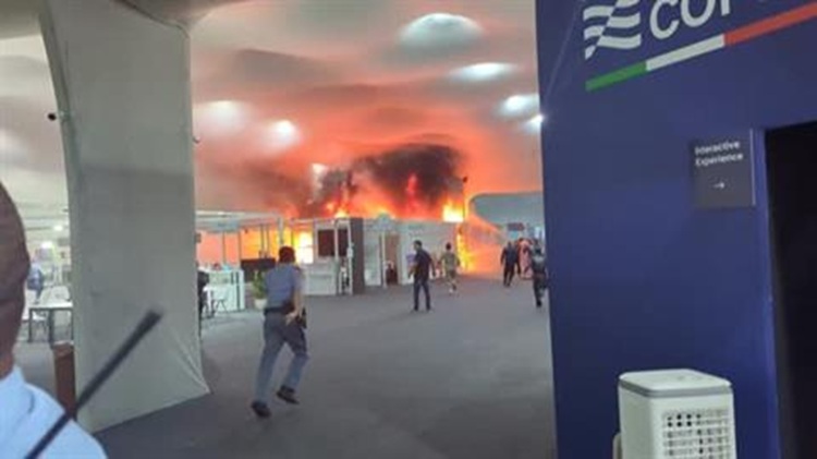 البرازيل .. حريق داخل موقع قمة المناخ يتسبب بإخلاء عاجل وتعليق المفاوضات
