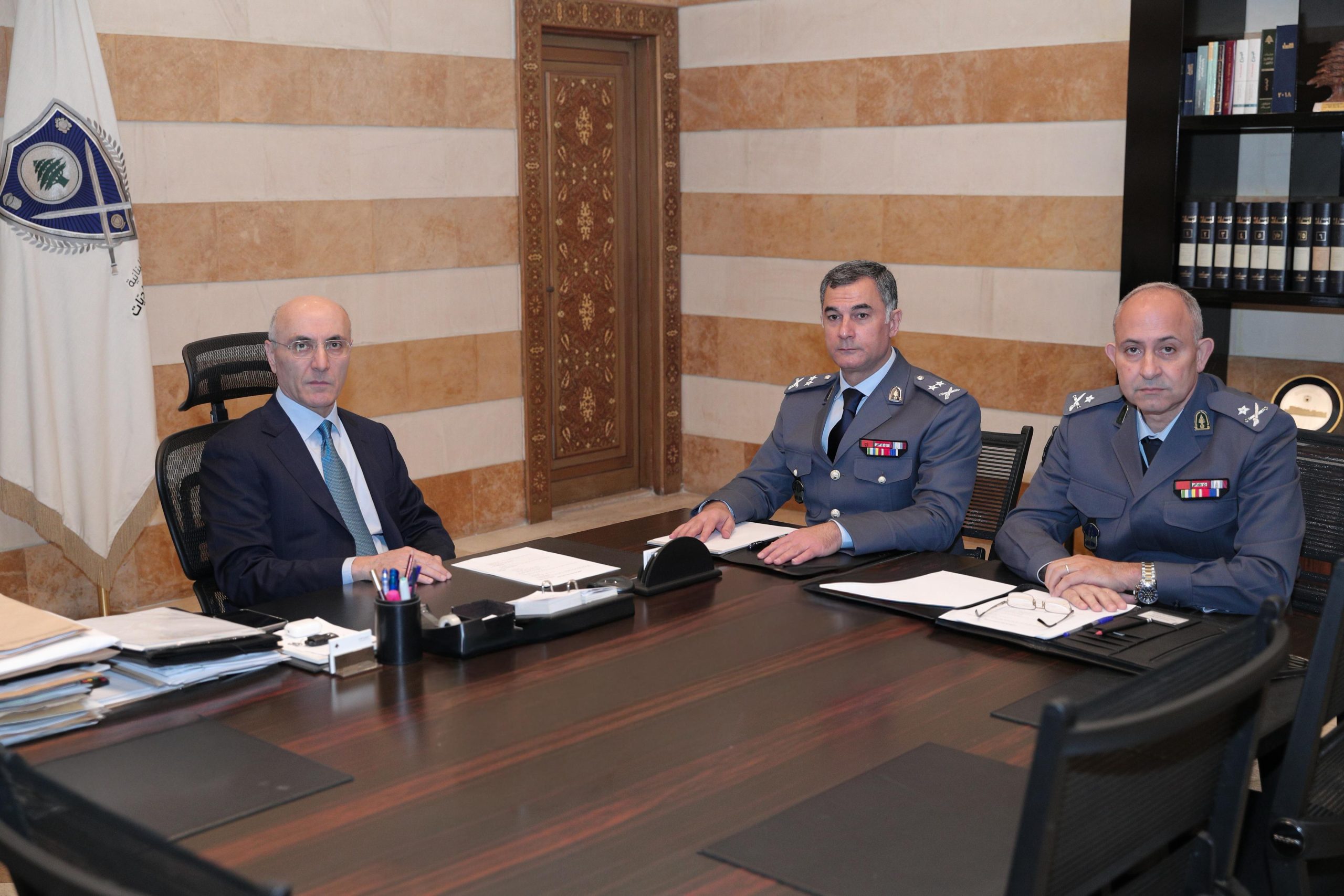 الوزير الحجار استقبل المدير العام لقوى الأمن الداخلي اللواء رائد عبدالله