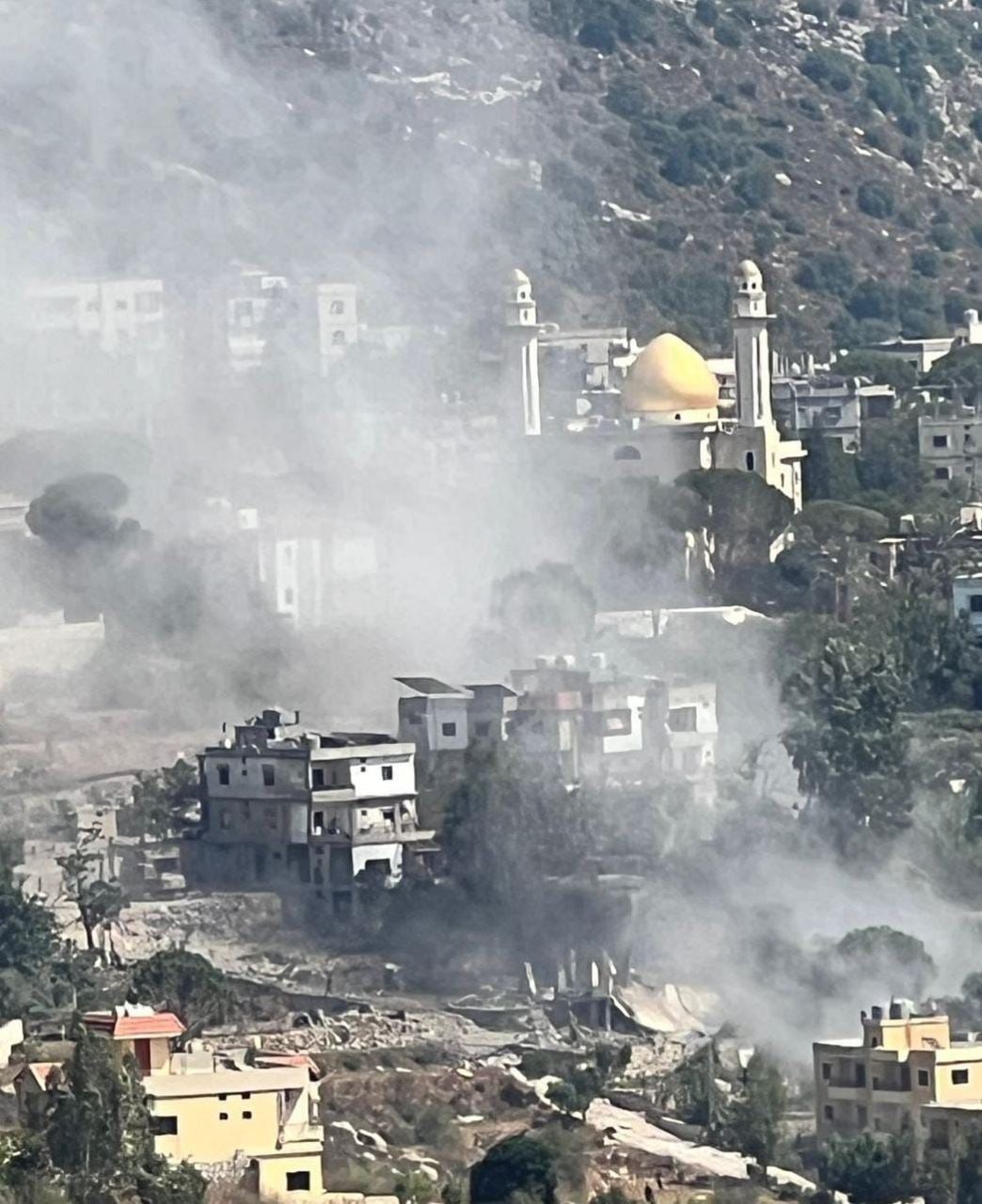 العدو ينفذ غارتين على بلدة عربصاليم جنوب لبنان