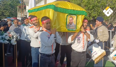 بلدة كفرفيلا الجنوبية تشيع الشهيد المجاهد عباس محمد اسماعيل ( ابو الفضل )