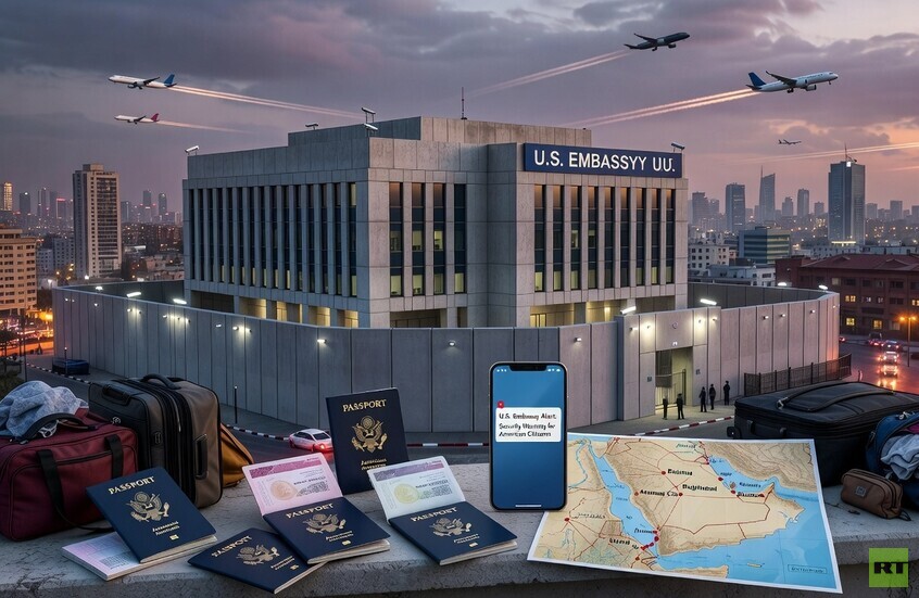 سفارات أميركية في الشرق الأوسط تحذر رعاياها من اضطرابات أمنية وتعطل محتمل للسفر سفارات أميركية في الشرق الأوسط تحذر رعاياها من اضطرابات أمنية وتعطل محتمل للسفر