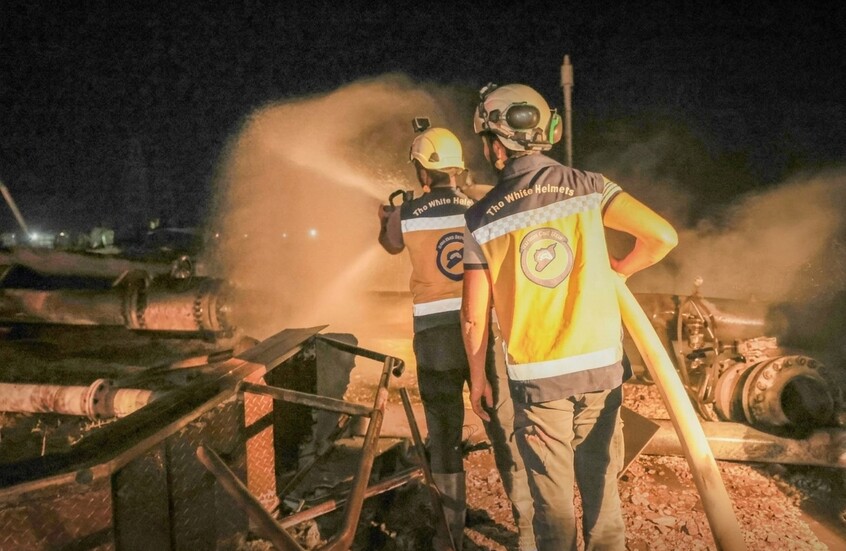 وزير الطاقة السوري يعلن السيطرة على حريق محطة &ldquo;تشرين&rdquo; الحرارية