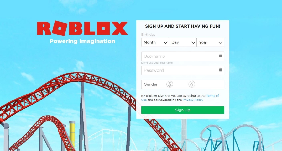 roblox sign up facebook