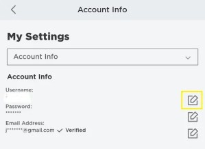 How To Change Your Username On Roblox - change roblox password on xbox