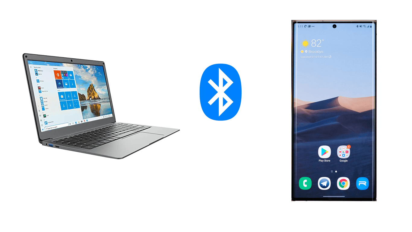 How To Transfer Files Via Bluetooth Between Windows And An Android Device
