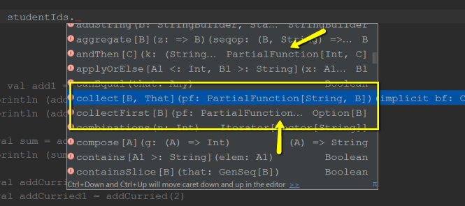 Partial Functions & Collections