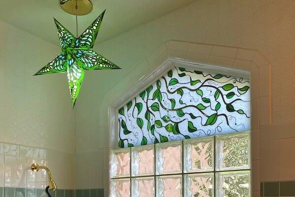 Rabbitgoo glass window film, decorative window stickers, privacy window clings, static cling door window covering, stained. Stained Glass Decorative Glass Windows Doors Transoms In Orlando