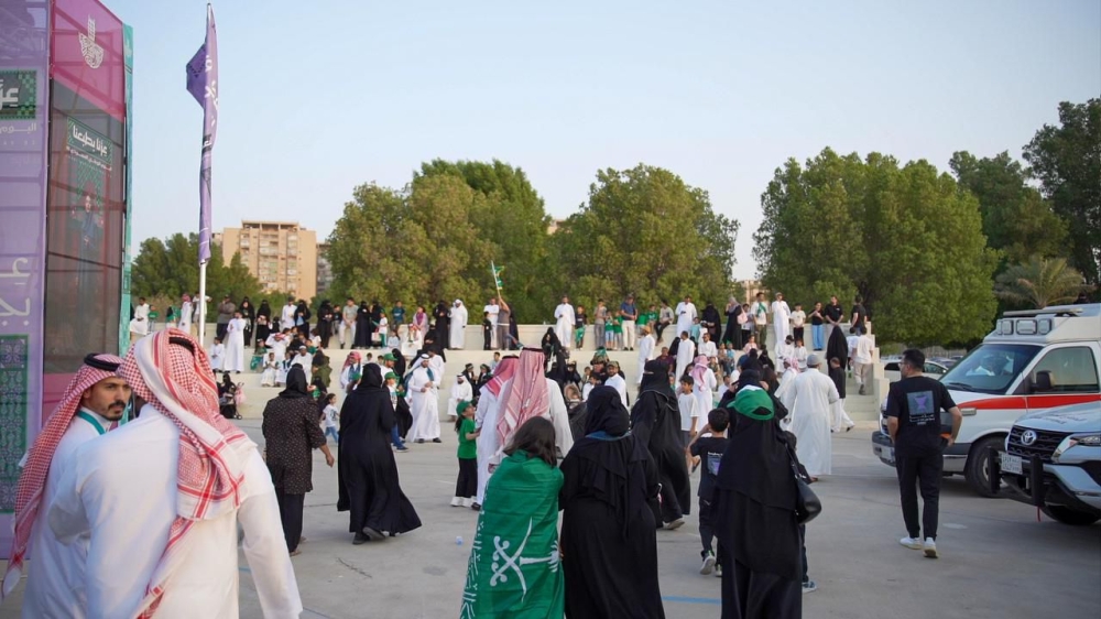 مسيرة وطن تجمع أهالي الشرقية احتفاءً بالمنجزات في اليوم الوطني