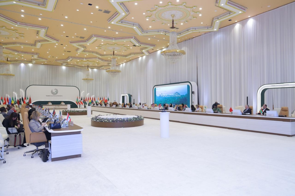 وزير البيئة: التزامات مبادرة الشرق الأوسط الأخضر تخطت 22 مليار شجرة وزير البيئة: التزامات مبادرة الشرق الأوسط الأخضر تخطت 22 مليار شجرة