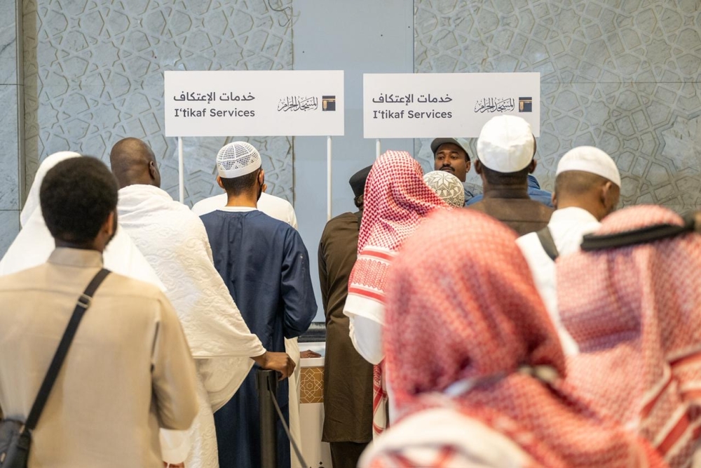 شؤون الحرمين: تجهيزات متكاملة لاستقبال معتكفي العشر الأواخر