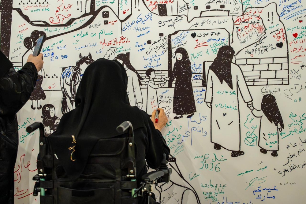 فعاليات ثقافية متنوعة في احتفالات بوابة الدرعية بعيد الفطر