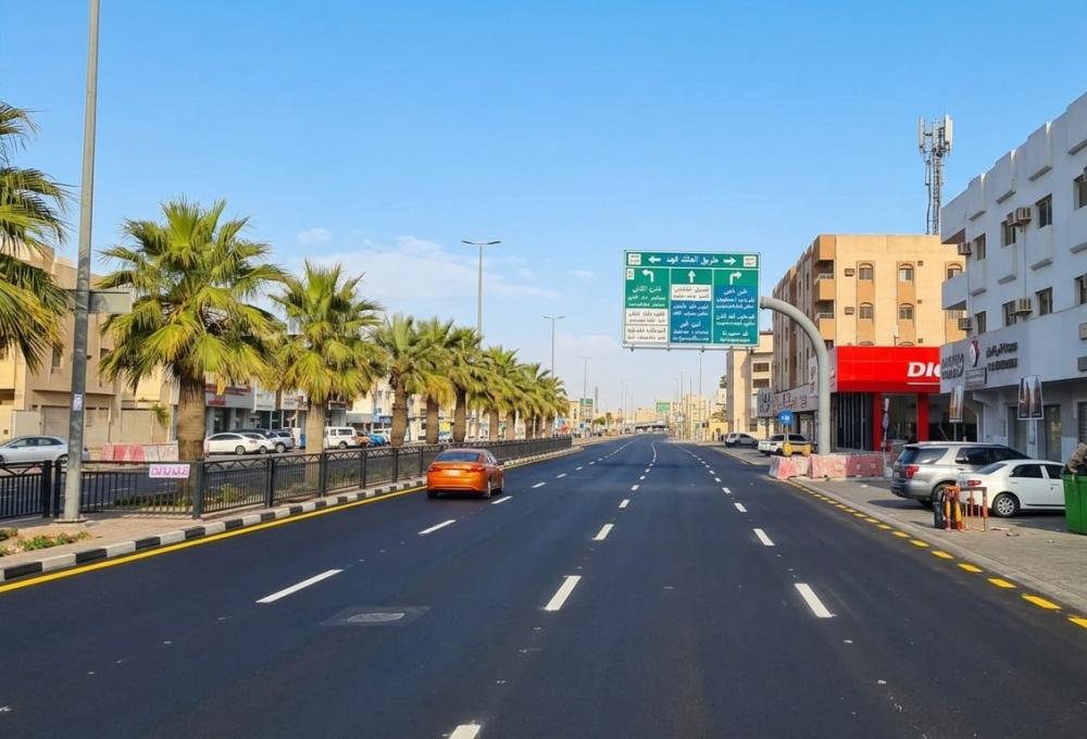 خلال يوليو.. بدء المرحلة الثانية لصيانة شارع عثمان بن عفان بالدمام