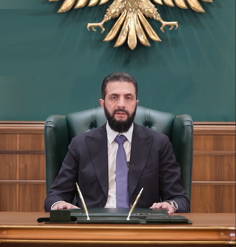 الشرع: سوريا تمزق اليوم بأيديها صفحة من ماضيها &zwnj;&rlm;الأليم